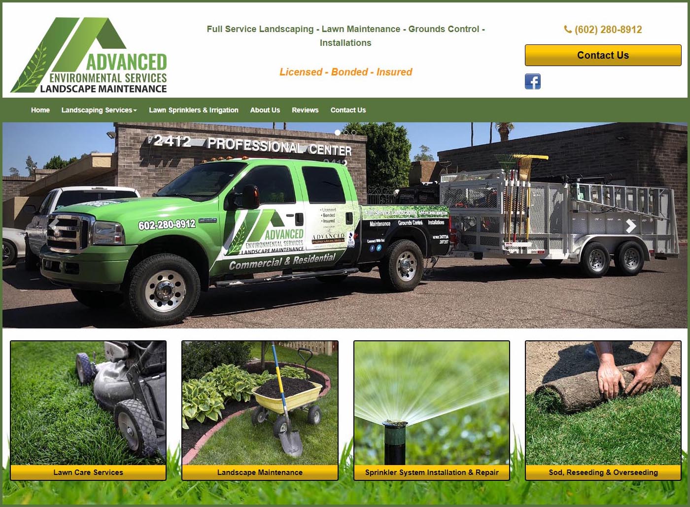 Landscaper Website